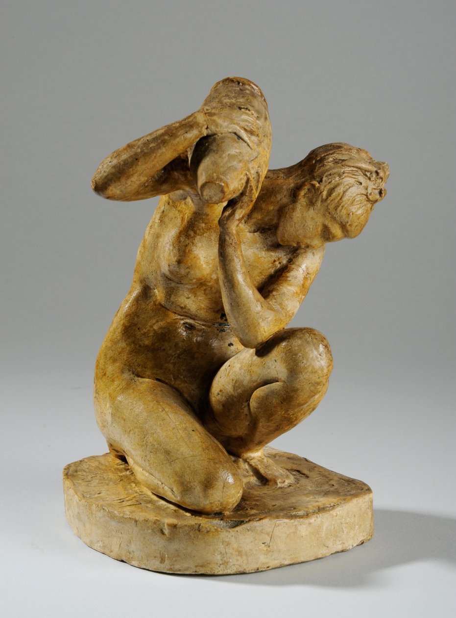 Bozzetto per una statuetta di donna che si lava da William Hamo Thornycroft