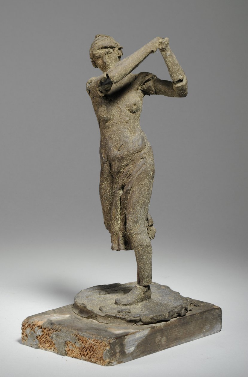 Maquette per la figura di una golfista da William Hamo Thornycroft