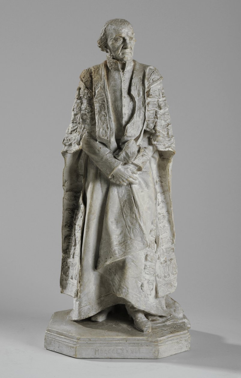 Maquette per la statua di William Ewart Gladstone a The Strand, Londra, c.1905 da William Hamo Thornycroft