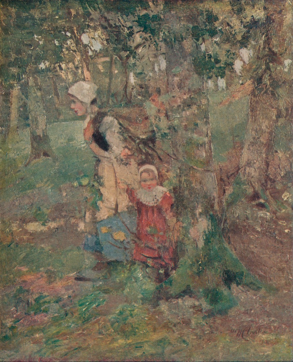 Il bordo del bosco, c1916 da William Hanna Clarke