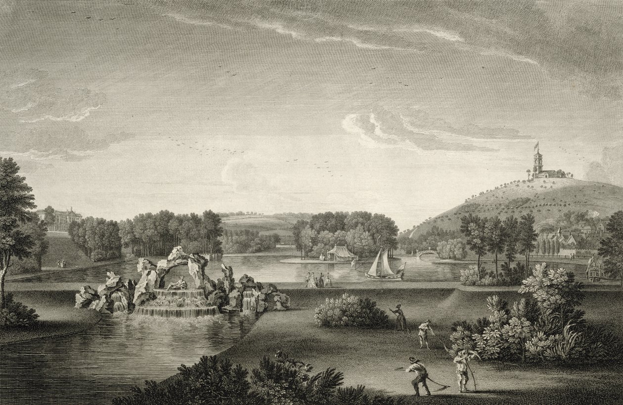 West Wycombe Park, inciso da William Woollett da William Hannan