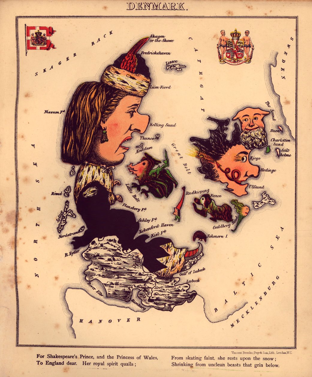 Divertimento geografico - con descrizioni umoristiche di vari paesi, con un