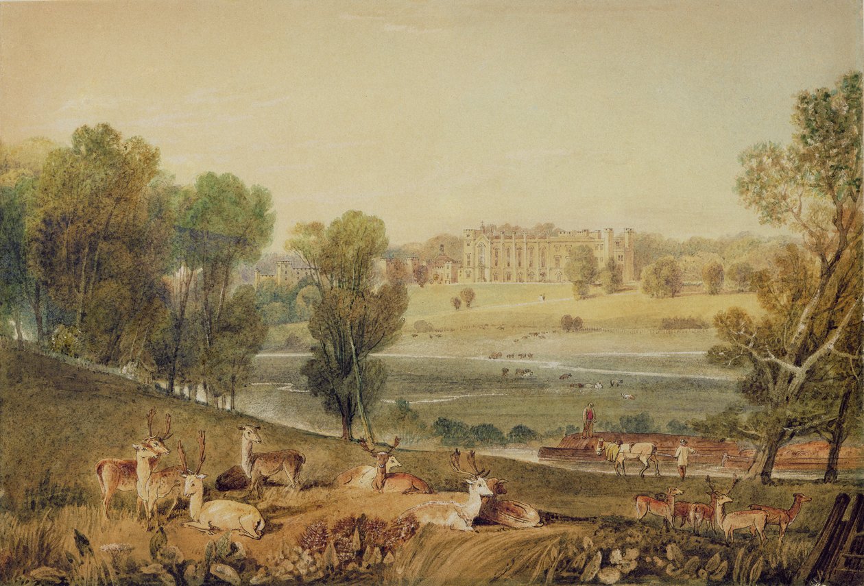 Parco di Cassiobury, Hertfordshire da William Havell
