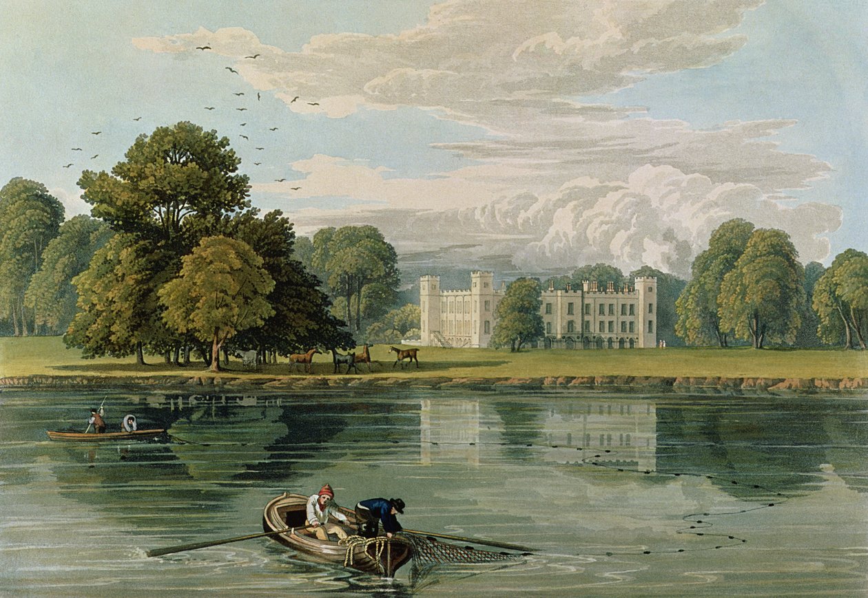 Sion House, inciso da Robert Havell (1769-1832) 1815 da William Havell