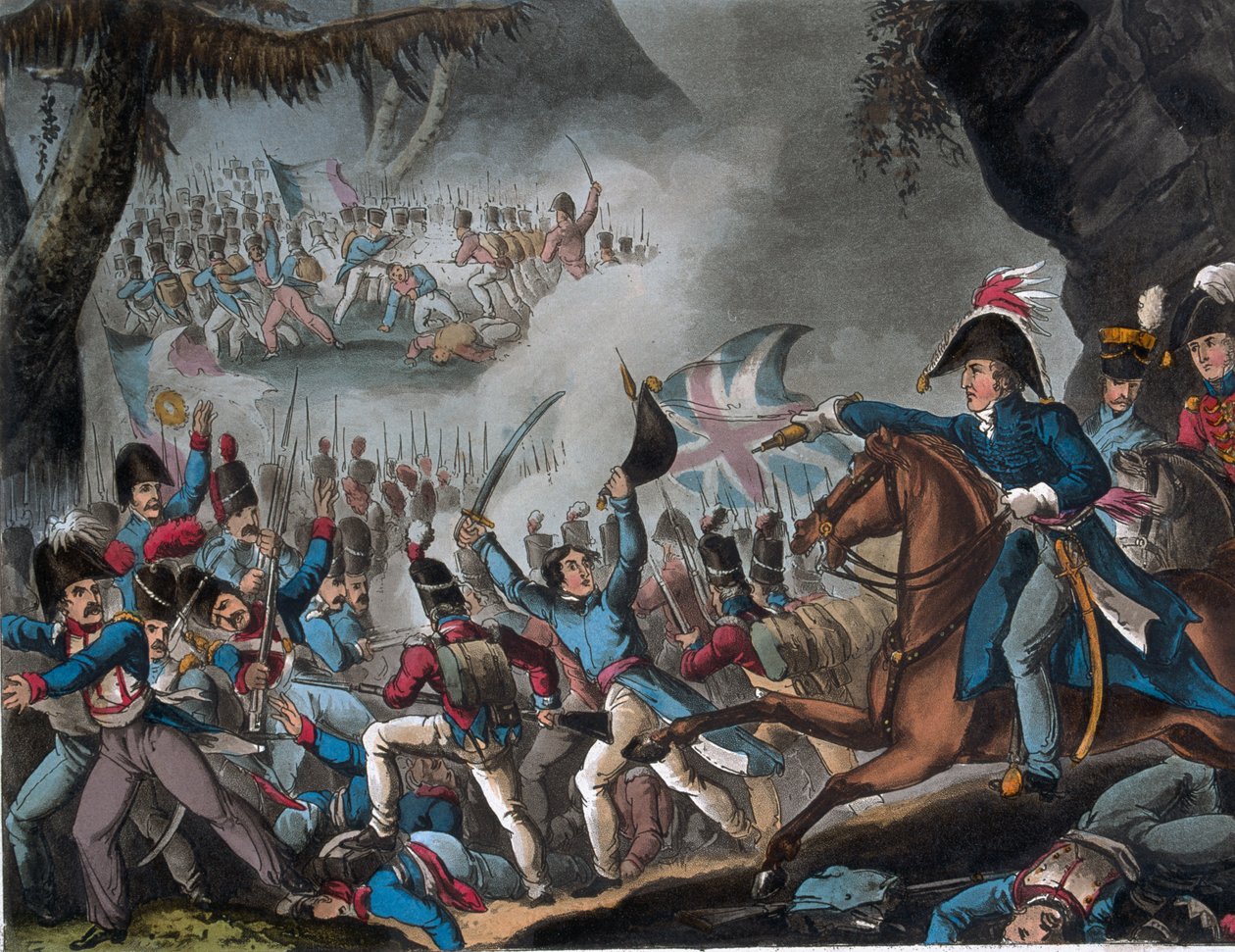 Battaglia dei Pirenei, 27 luglio 1813 da William Heath