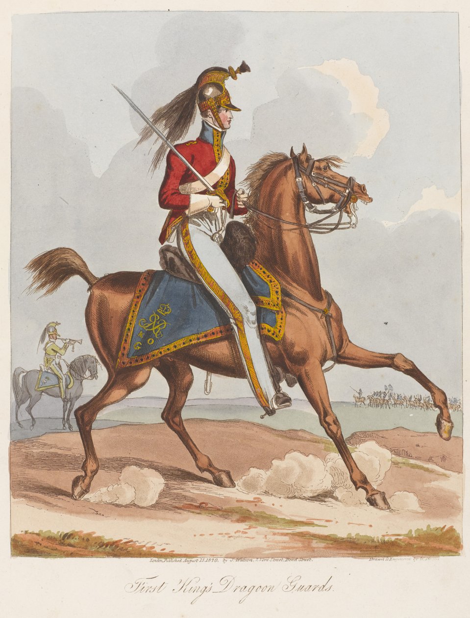 First Kings Dragoon Guards da William Heath
