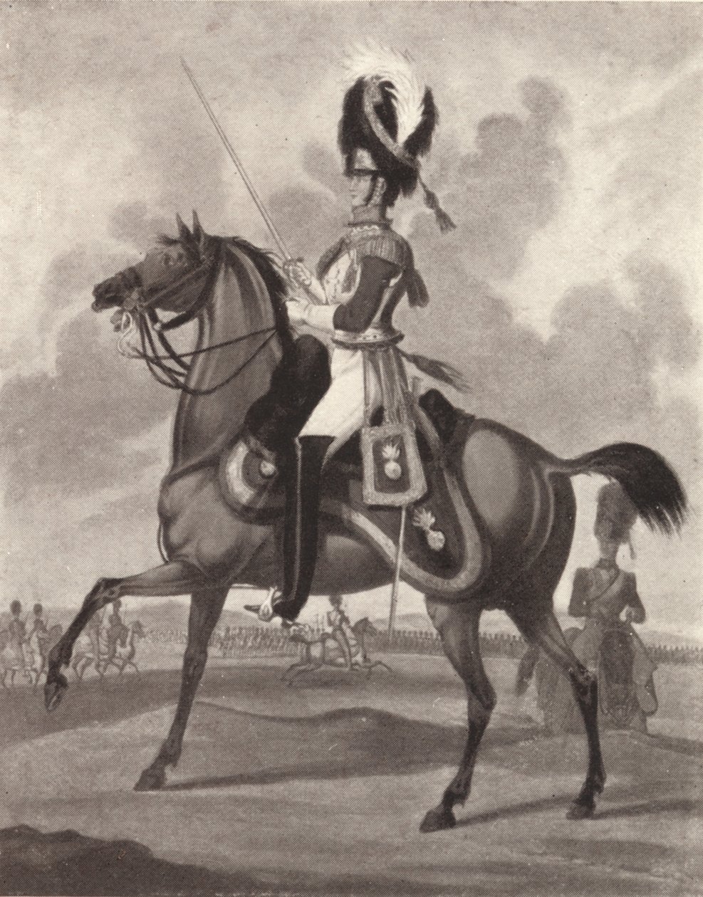 Nuovi Appuntamenti delle Guardie della Vita, 1821, 1909 da William Heath