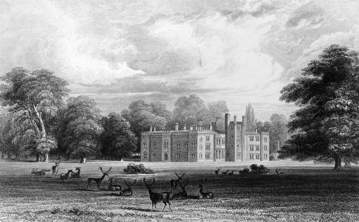 Bell House, Aveley, Essex, inciso da John Carr Armytage da William Henry Bartlett