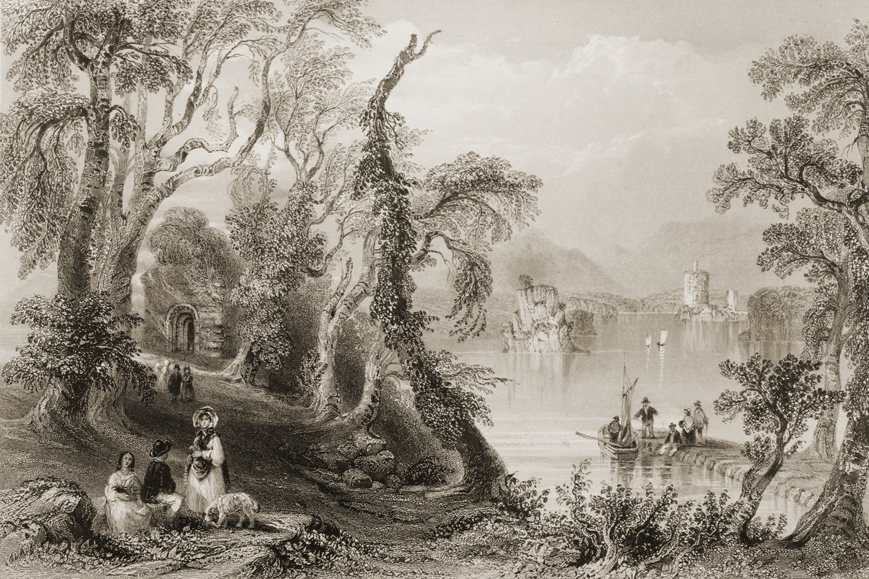 Innisfallen, Lago di Killarney, Contea di Killarney, da 