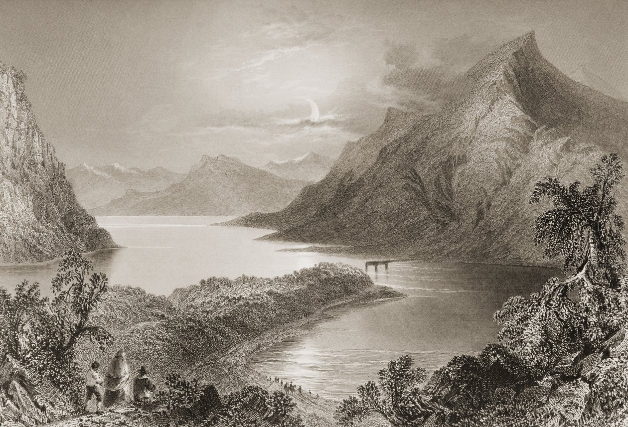 Lough Inagh, Connemara, Contea di Galway, da 