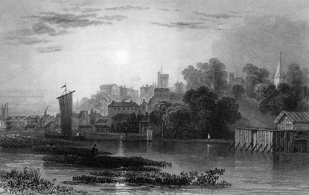 Maldon, Essex, inciso da Henry Adlard, 1831 da William Henry Bartlett