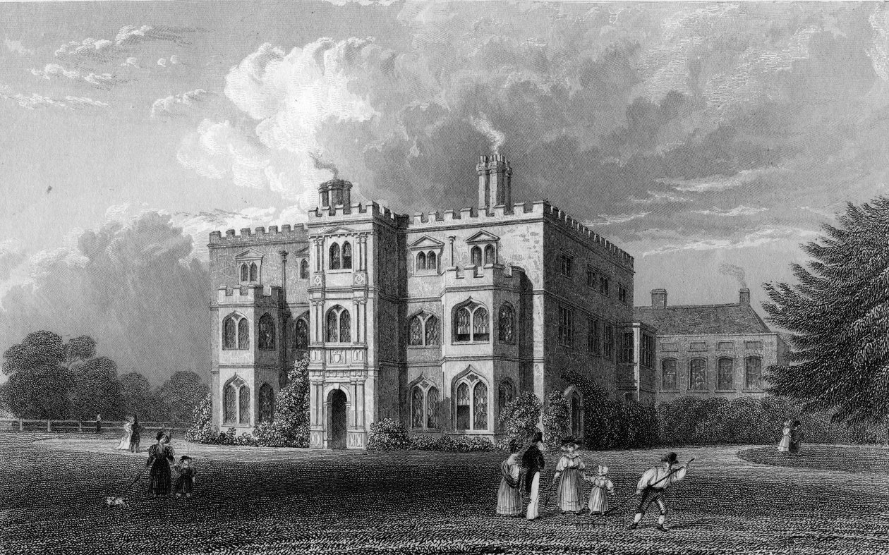 Marks Hall, Coggeshall, Essex, inciso da John Carr Armytage, 1833 da William Henry Bartlett