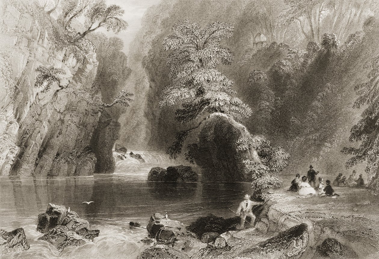 Il Fiume Dargle, Contea di Wicklow, da 