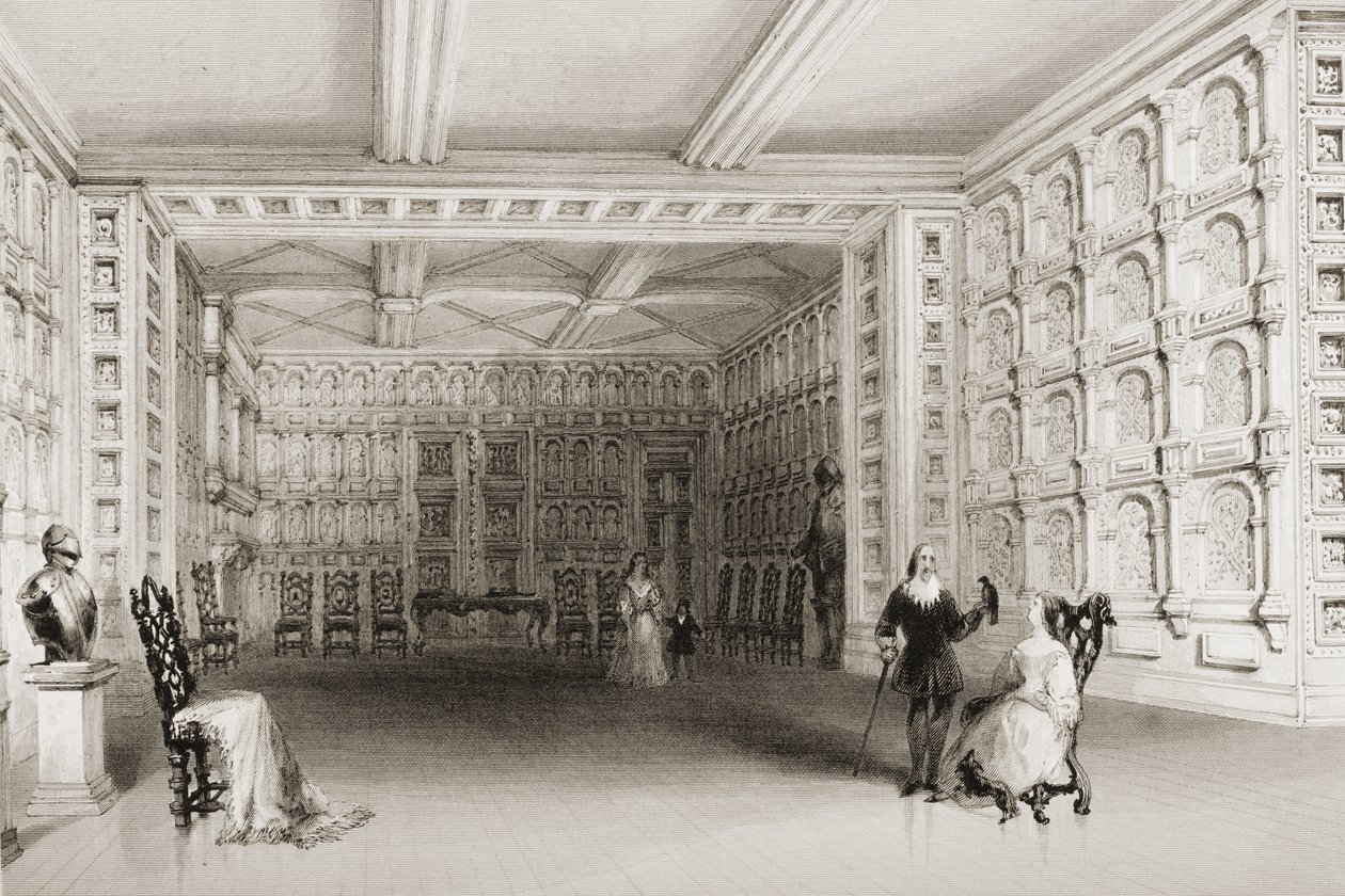 La Sala delle Querce, Castello di Malahide, Contea di Dublino, Irlanda, da 