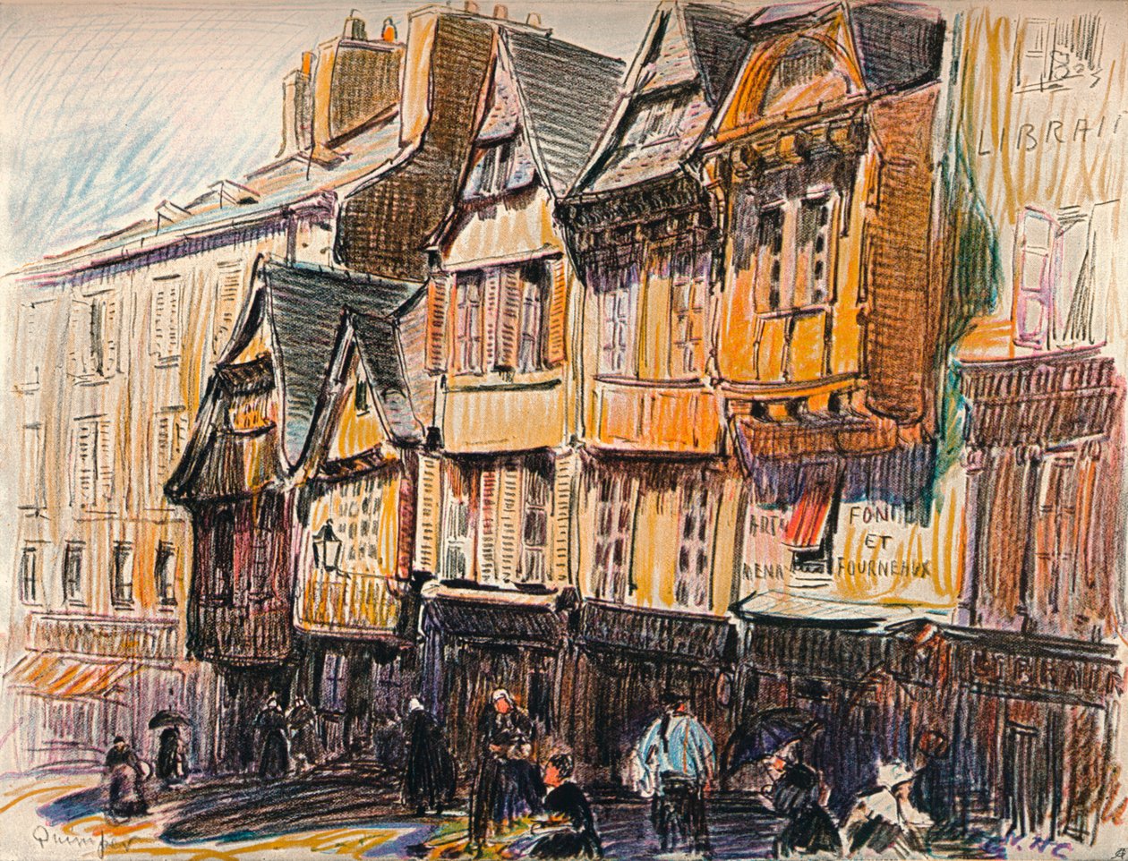 Quimper, c1908 da William Henry Charlton