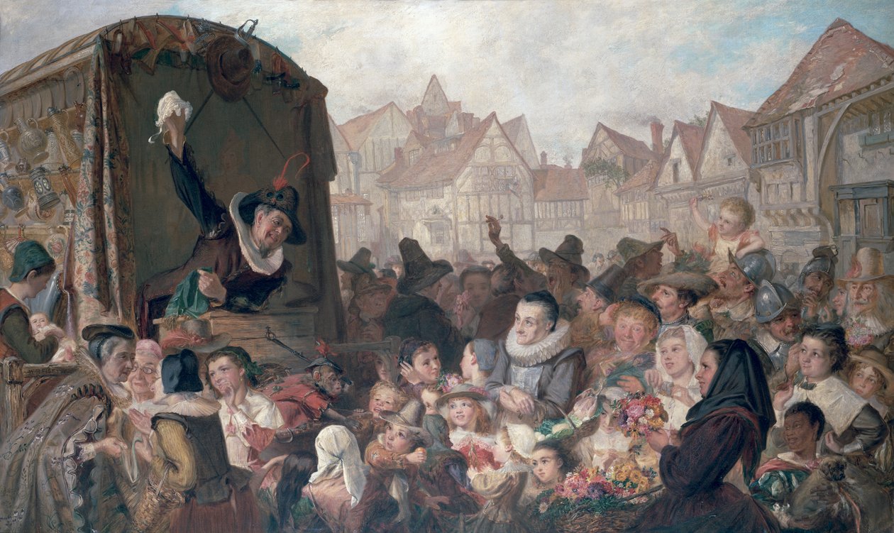 Il venditore ambulante da William Henry Fisk