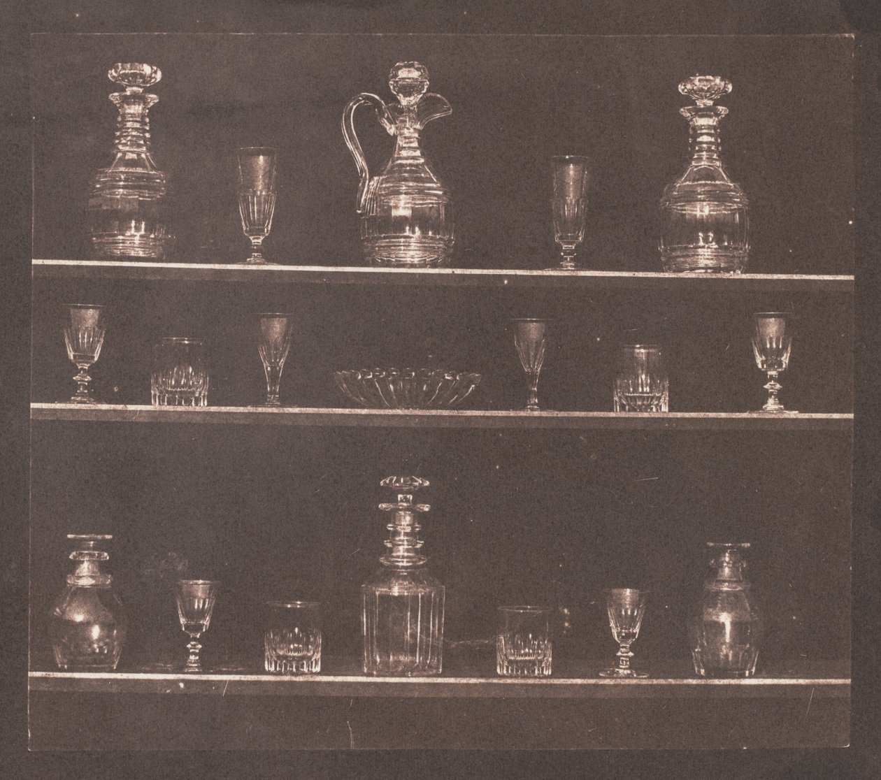 Articoli di vetro, 1844 da William Henry Fox Talbot