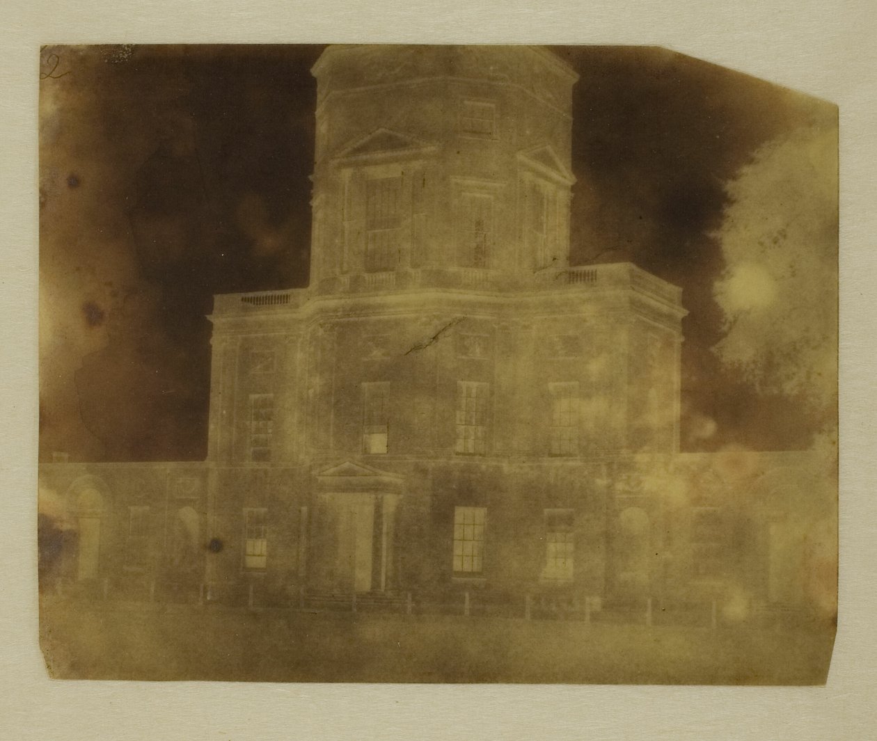 Base della Biblioteca Radcliffe, Oxford da William Henry Fox Talbot
