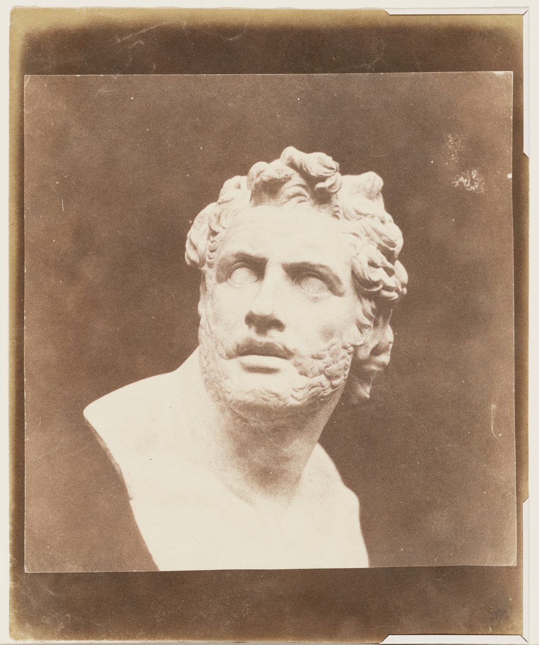 Busto di Patroclo da William Henry Fox Talbot