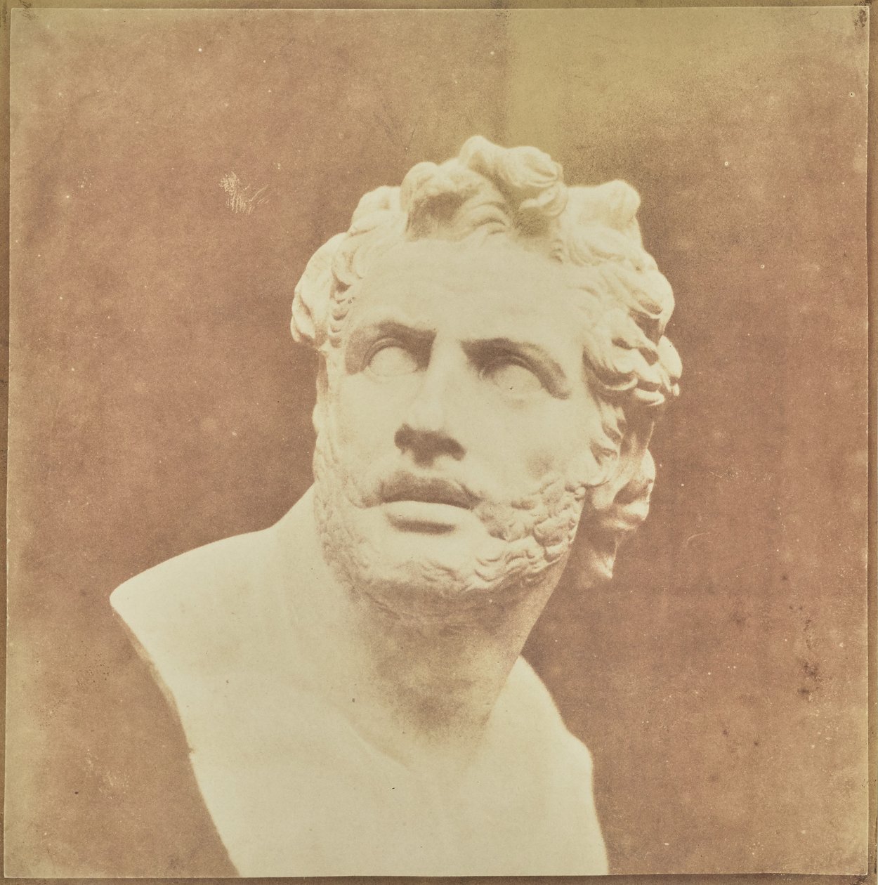 Busto di Patroclo da William Henry Fox Talbot