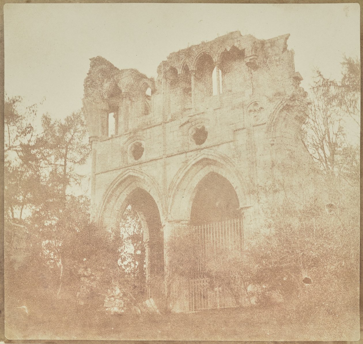 Abbazia di Dryburgh, tomba di Sir Walter Scott da William Henry Fox Talbot