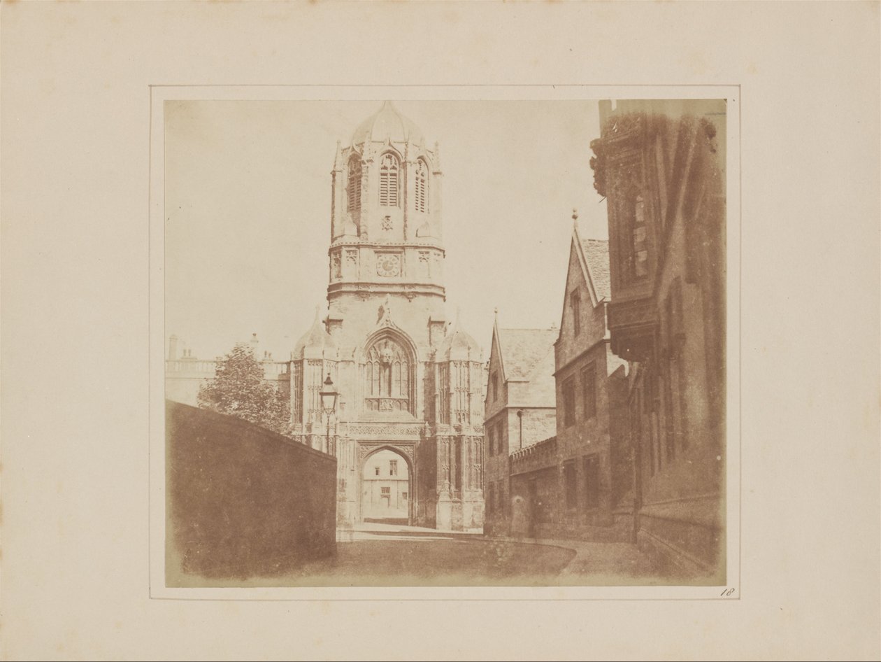 Porta di Christchurch da William Henry Fox Talbot