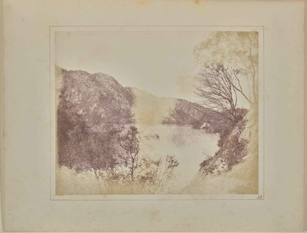 Buco Katrine da William Henry Fox Talbot