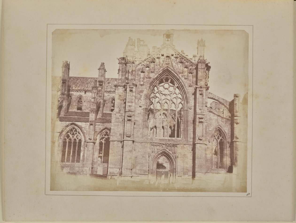 Abbazia di Melrose da William Henry Fox Talbot