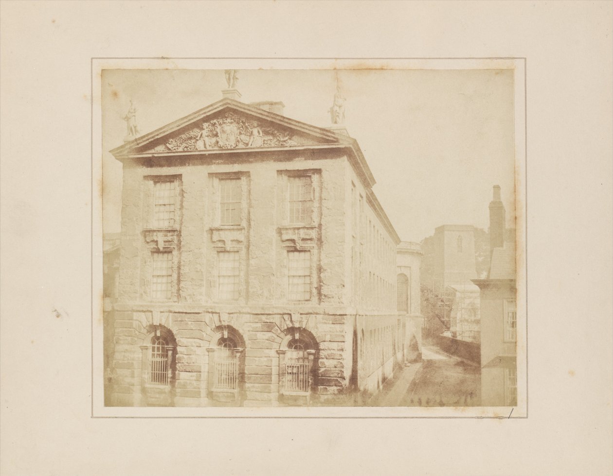 Parte del Queens College, Oxford da William Henry Fox Talbot