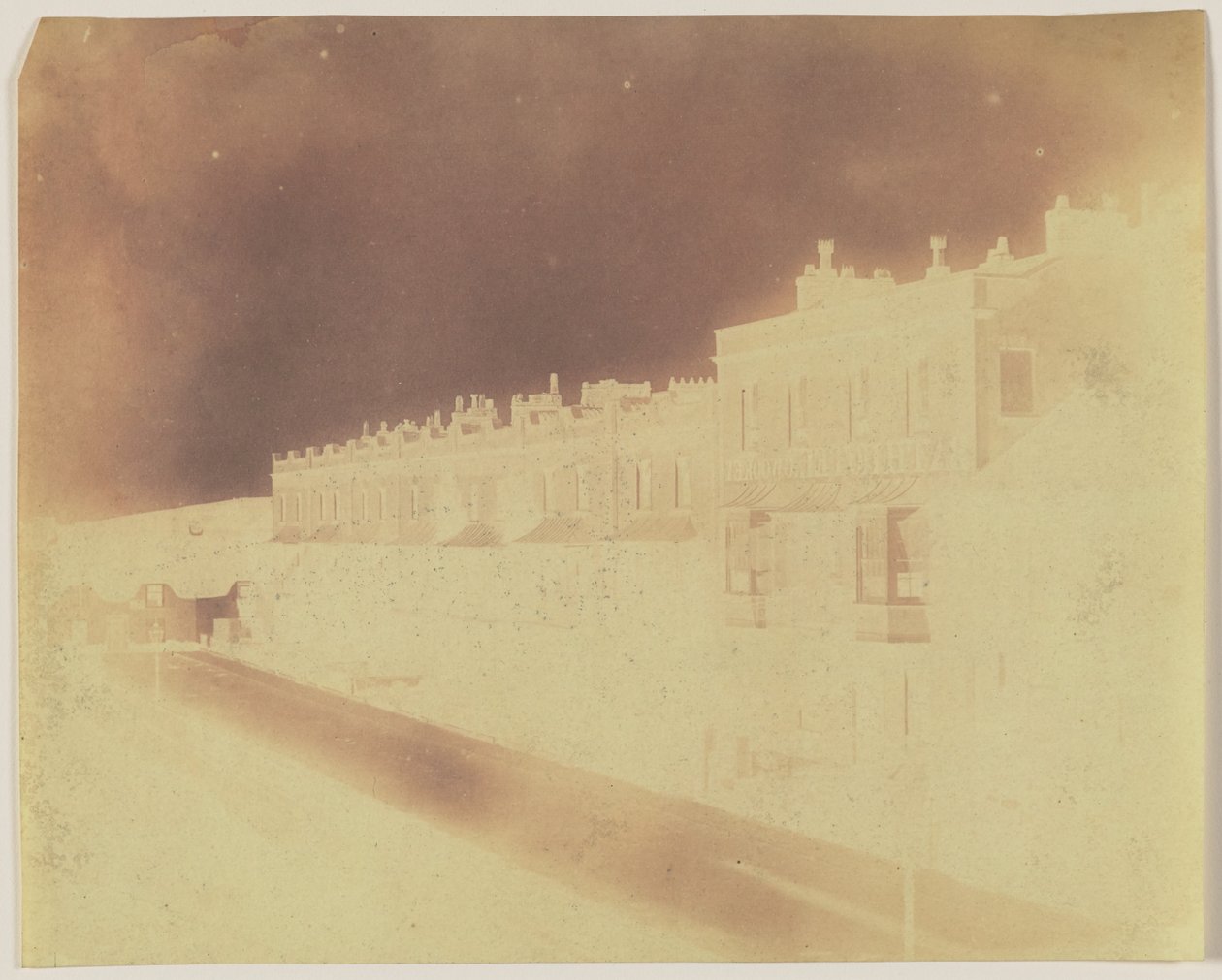 [Scena di strada a Bath, Inghilterra] da William Henry Fox Talbot
