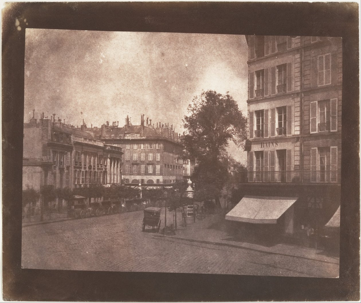 I boulevard di Parigi da William Henry Fox Talbot