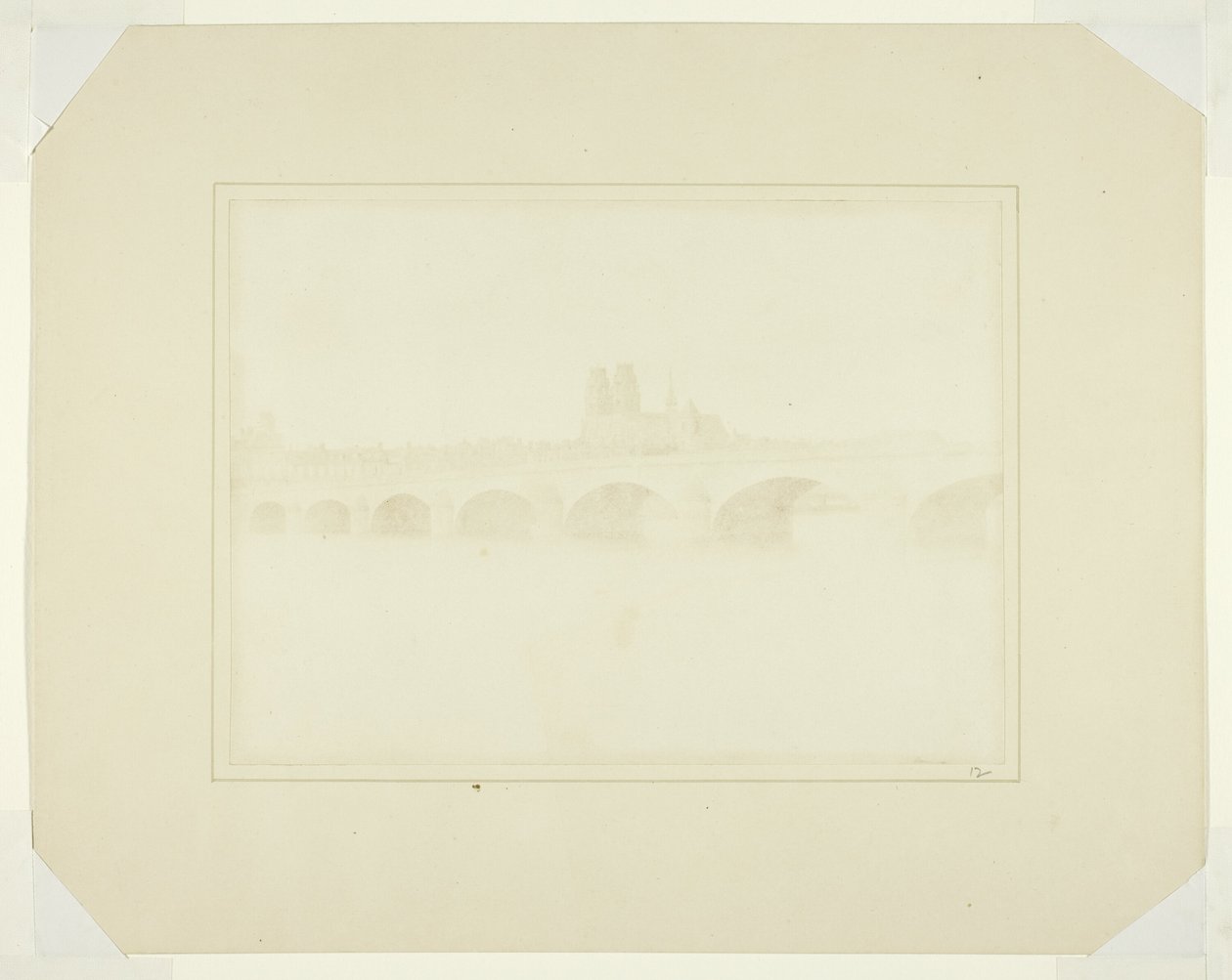Il ponte di Orleans da William Henry Fox Talbot