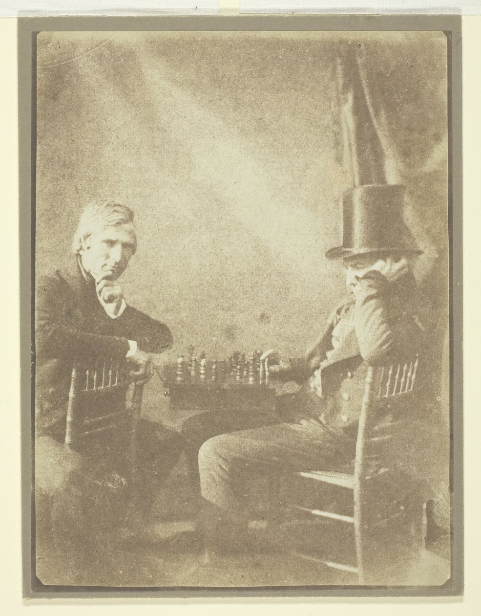 I giocatori di scacchi da William Henry Fox Talbot