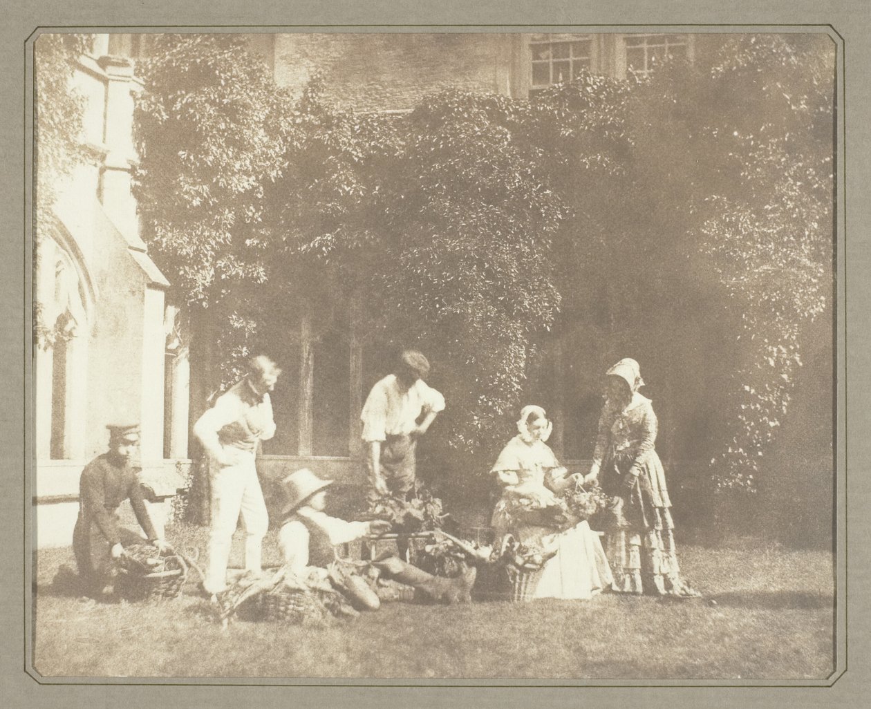 I venditori di frutta da William Henry Fox Talbot