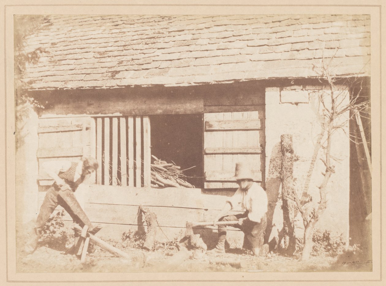 I taglialegna da William Henry Fox Talbot