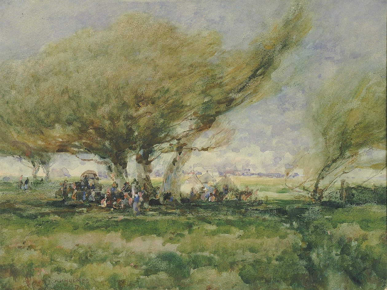 Un campo nomadi da William Henry Holmes