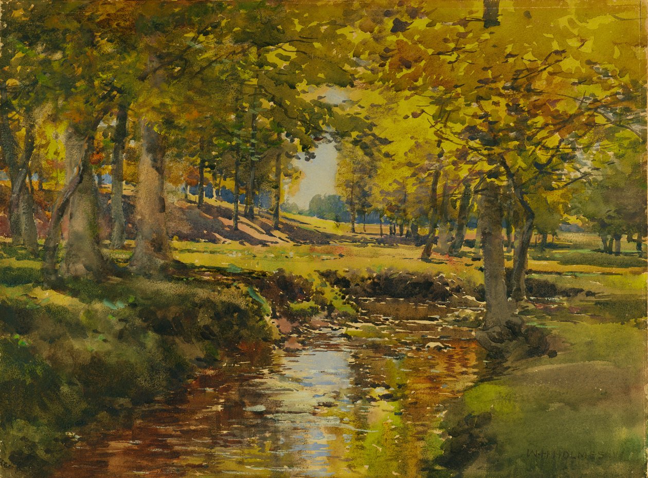 Autunno al margine del prato da William Henry Holmes
