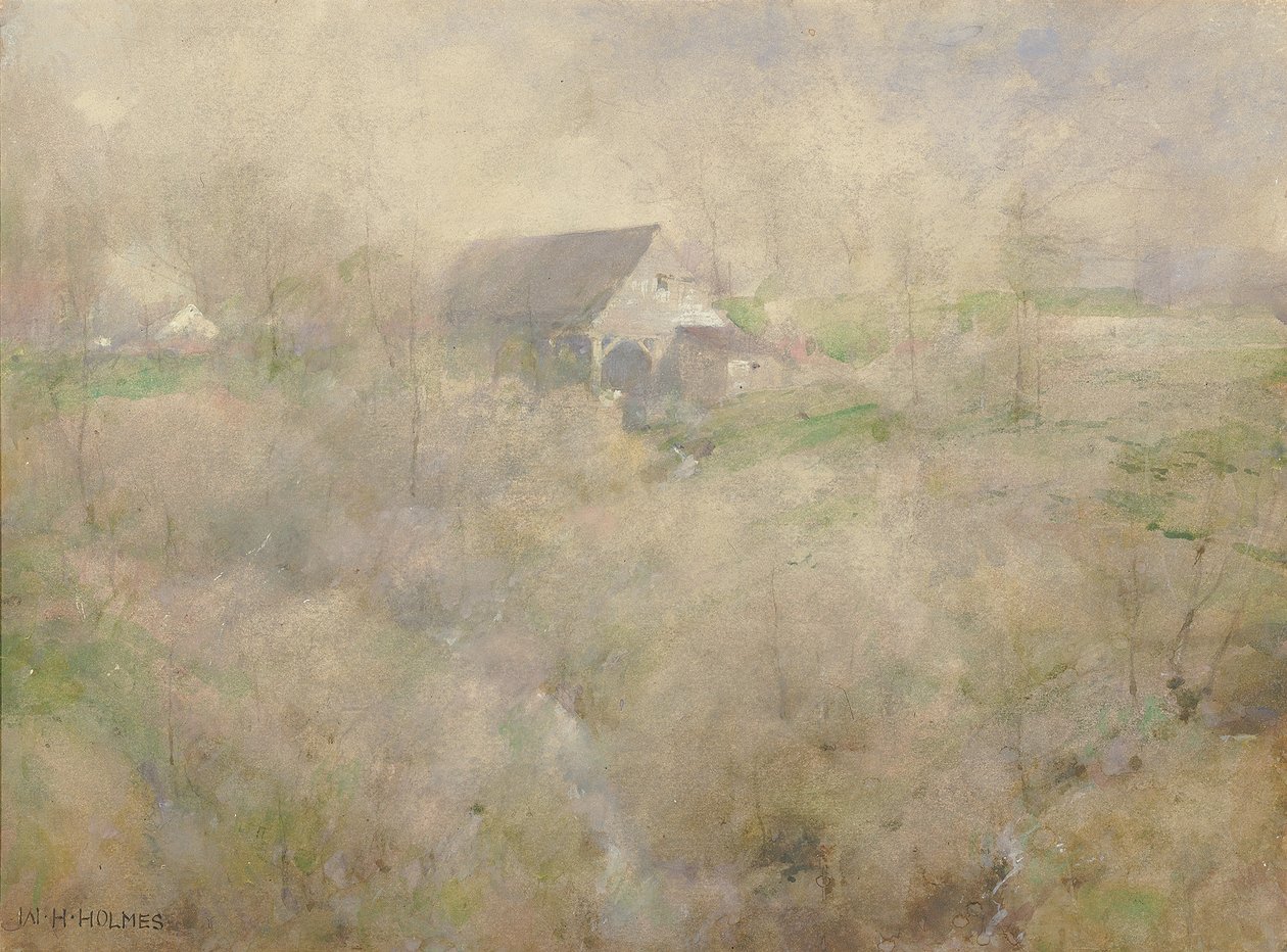 Il mio vecchio mulino, Holmescroft, vicino a Rockville da William Henry Holmes