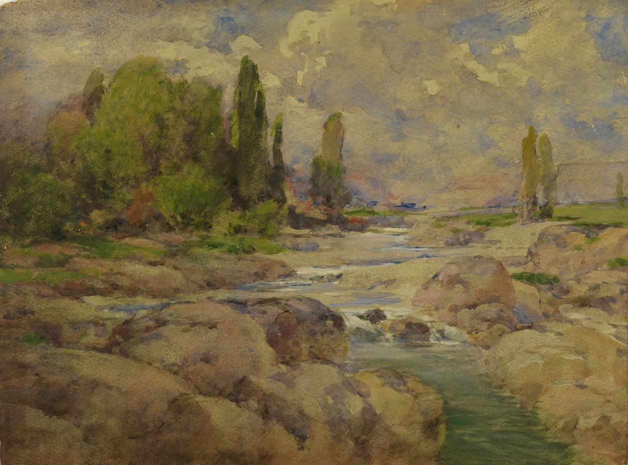 Il torrente Rock Normal da William Henry Holmes