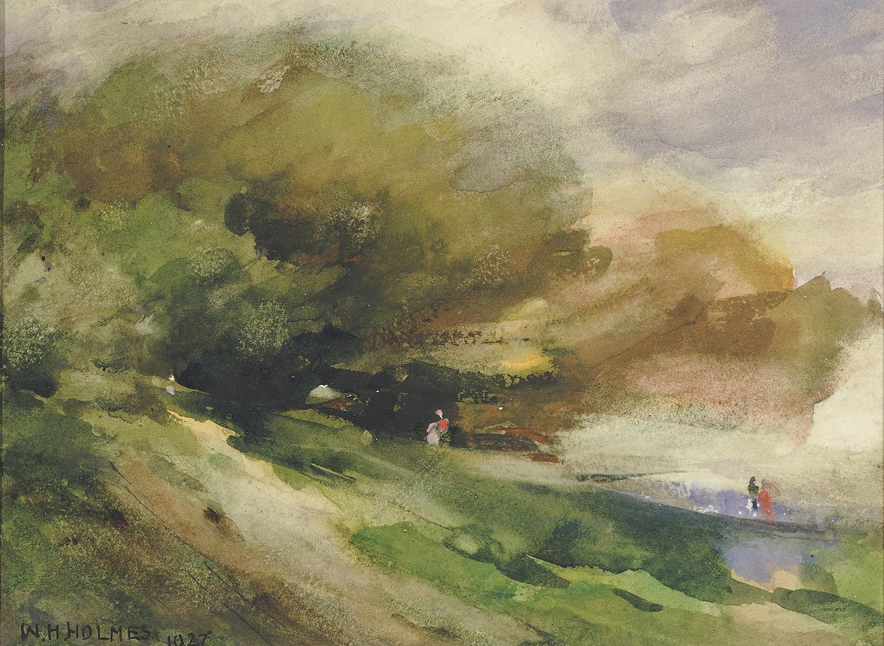 Il viale ombreggiato da William Henry Holmes
