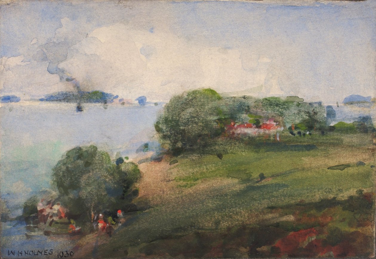 Veduta sul Potomac da William Henry Holmes