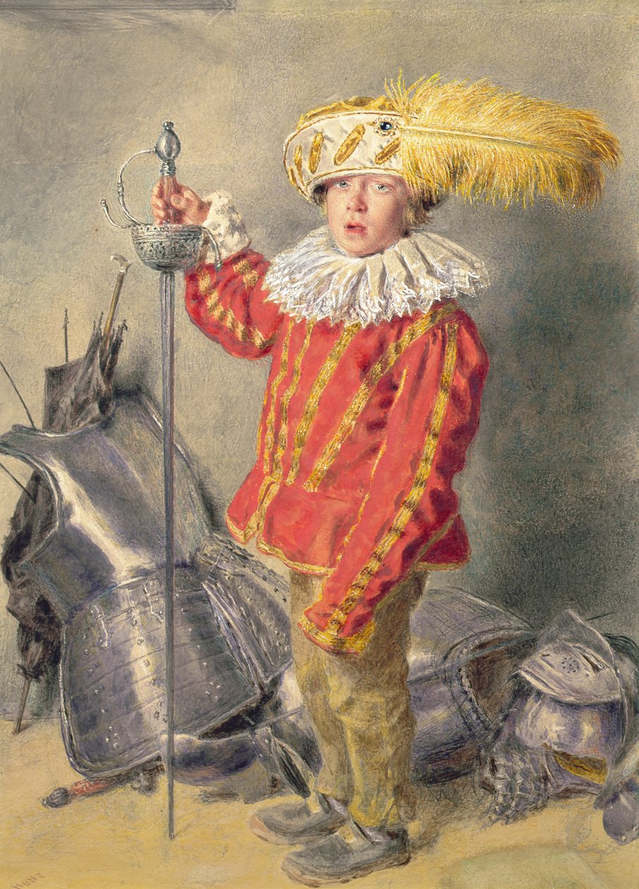 Un guerriero audace da William Henry Hunt