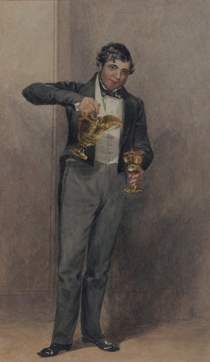Maggiordomo, c.1827 da William Henry Hunt