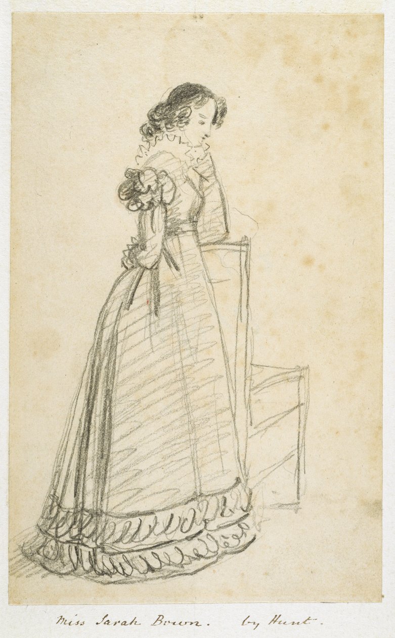 Miss Sarah Bown, poi moglie di Sir Joseph Paxton da William Henry Hunt