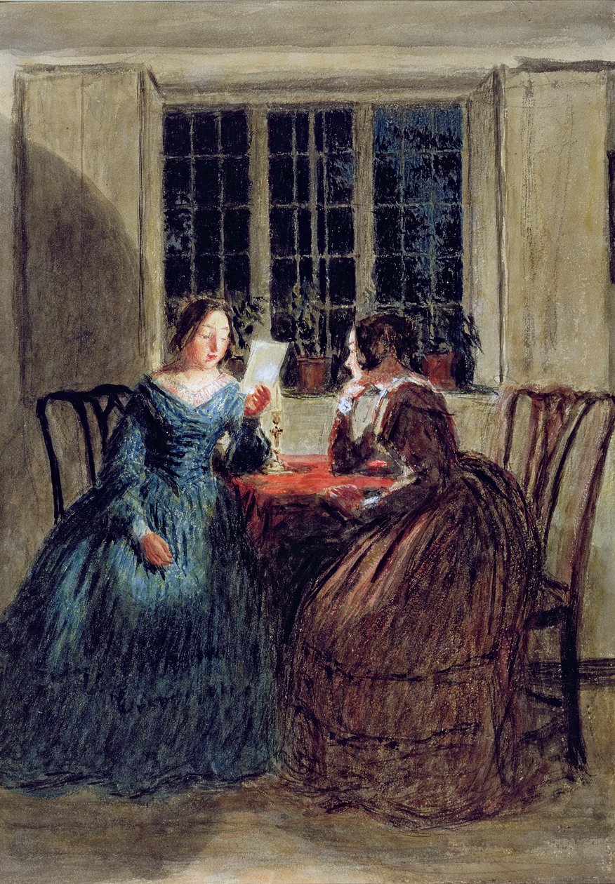 Scena alla luce delle candele da William Henry Hunt