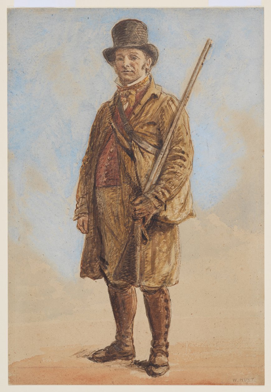Il guardiacaccia da William Henry Hunt