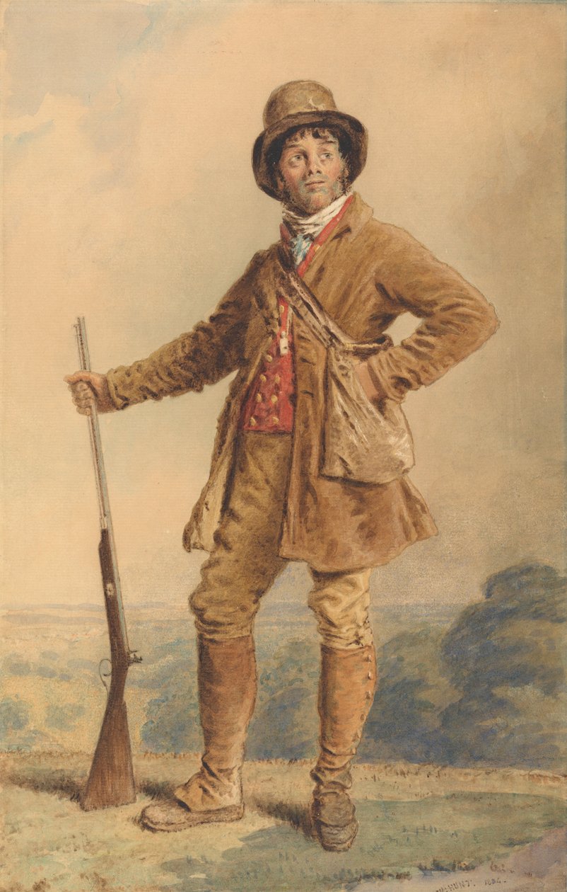Il guardiacaccia da William Henry Hunt