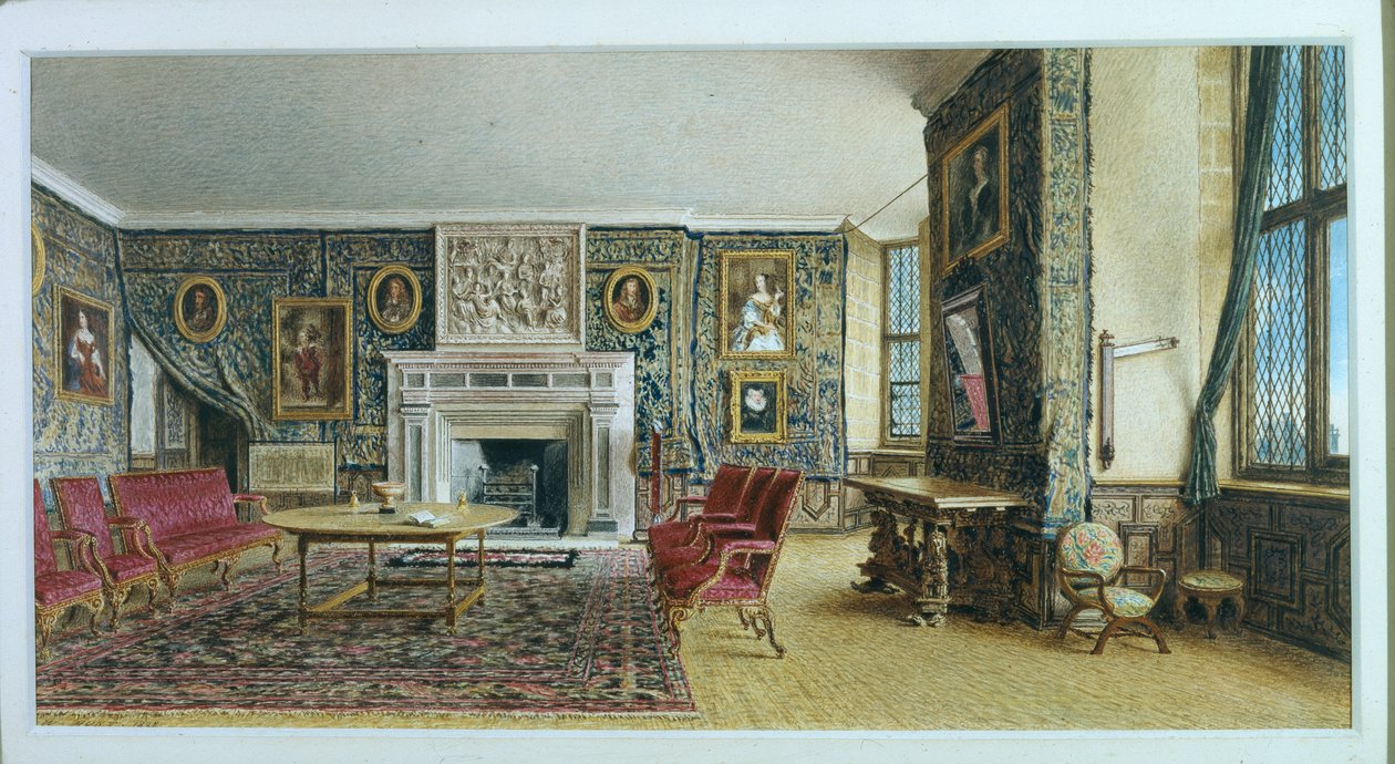 La Biblioteca, Hardwick da William Henry Hunt