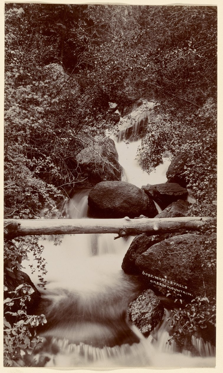 [Myrtle Falls, Green Mountain, Colorado] da William Henry Jackson