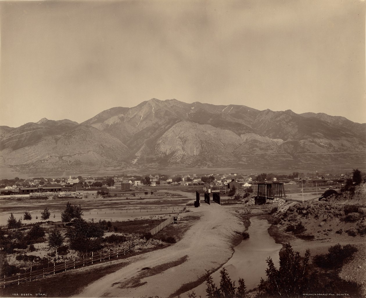 Ogden, Utah da William Henry Jackson